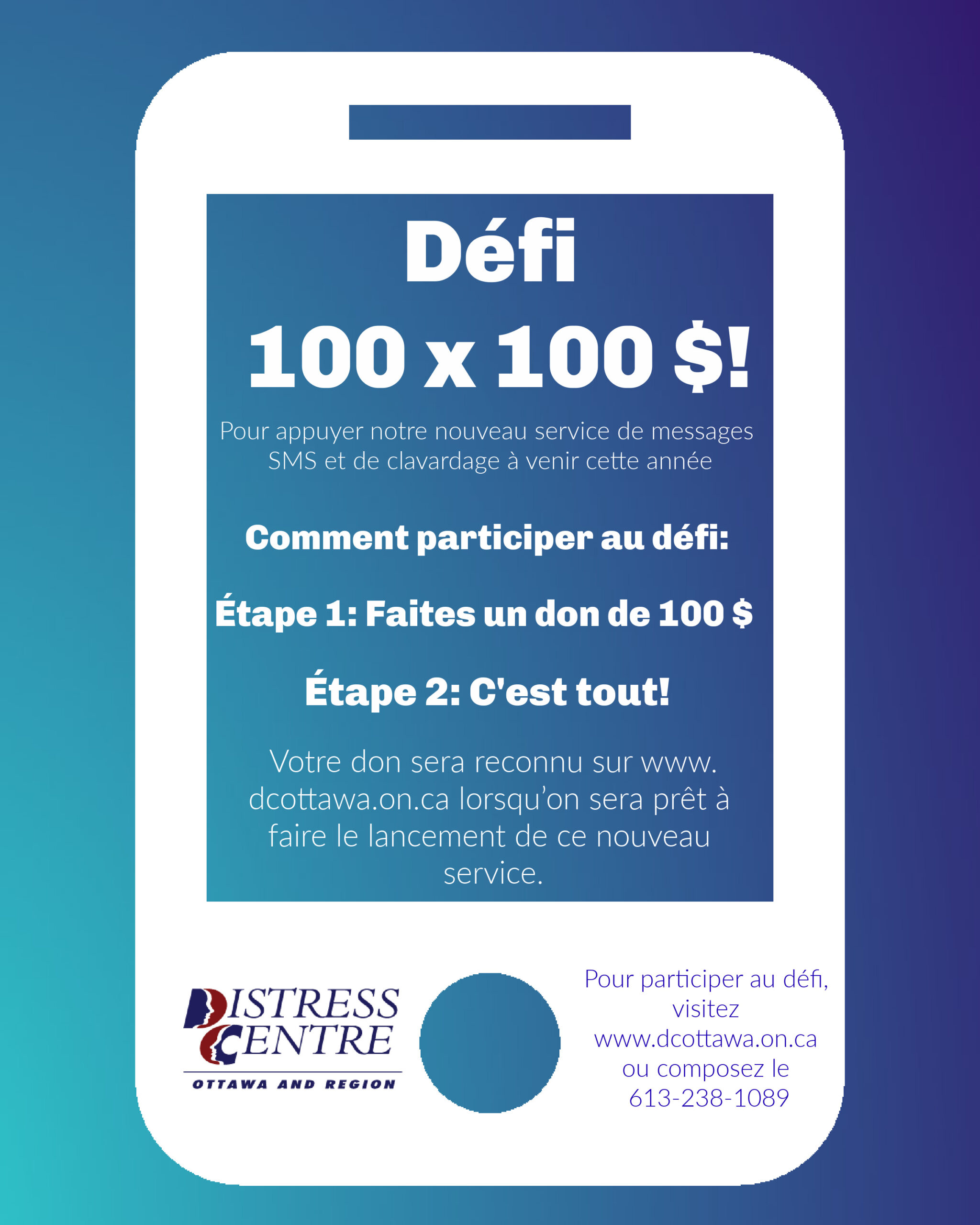 100x$100 Challenge 2020 French 100x$100 Challenge 2020 French