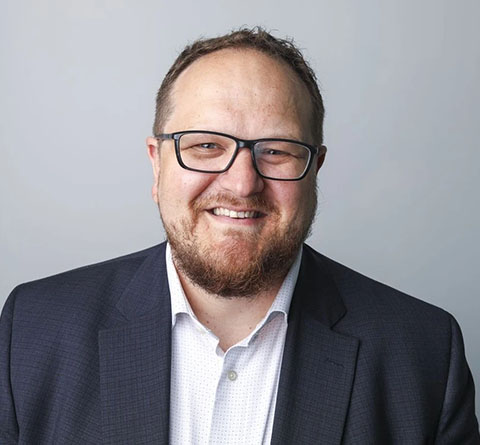 Head shot of the Distress Centres' President, Matt Triemstra